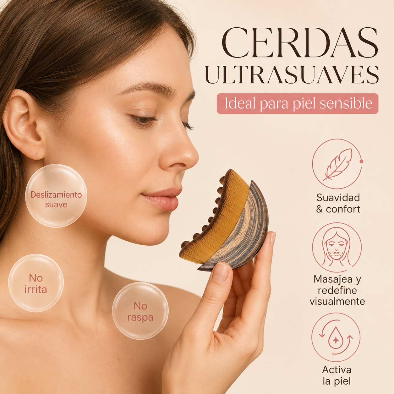 YOOOKO SculptBrush™ | Cepillo facial drenante